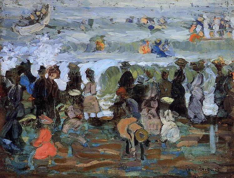 Maurice Prendergast After the Storm Spain oil painting art